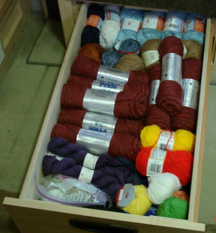 Yarn stash 